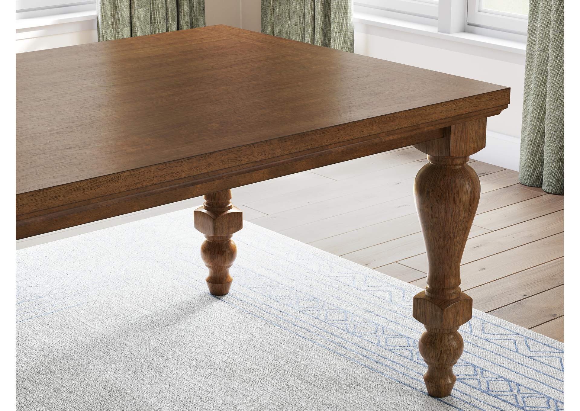 Chadworth Dining Table and 4 Chairs detail