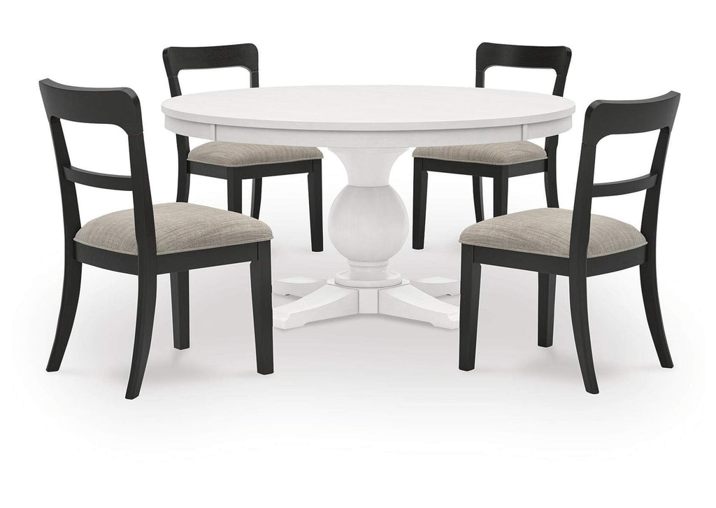 Chadworth Dining Table and 4 Chairs