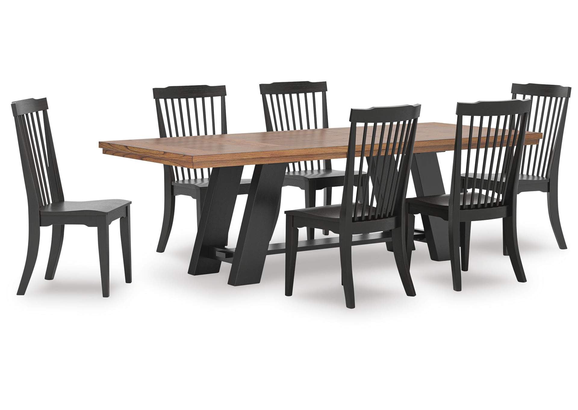 Chadworth Dining Table and 6 Chairs