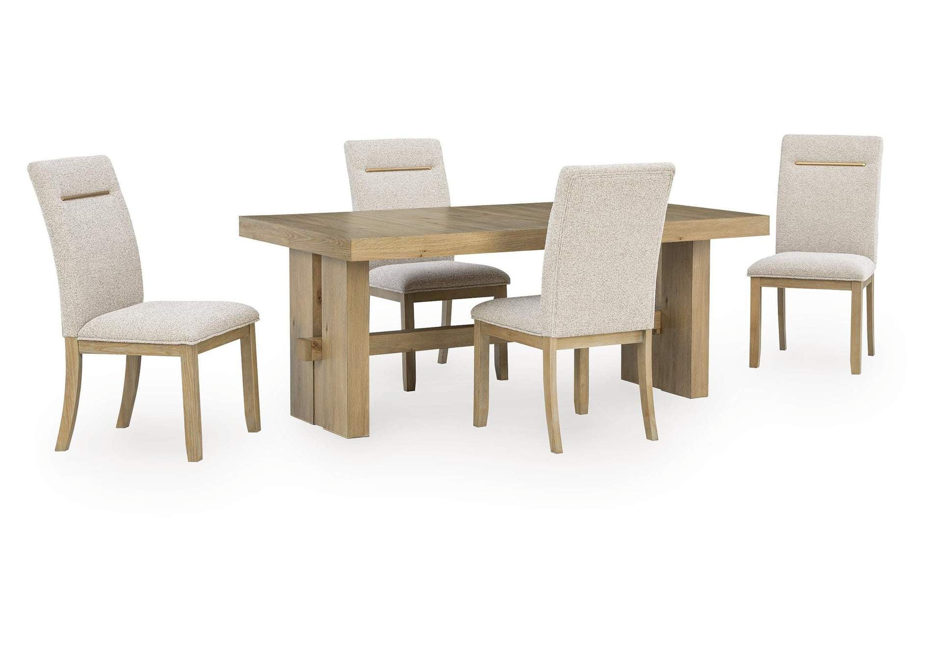 Crendlin Dining Table and 4 Chairs