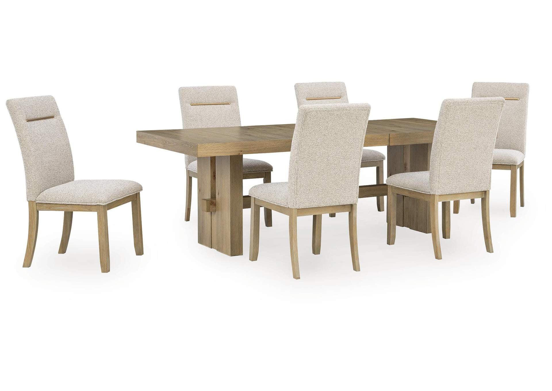 Crendlin Dining Table and 6 Chairs