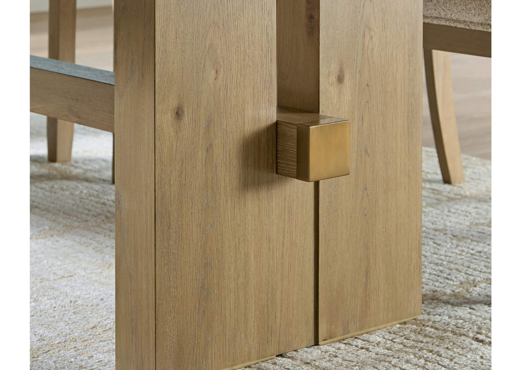 Crendlin Dining Table and 6 Chairs detail