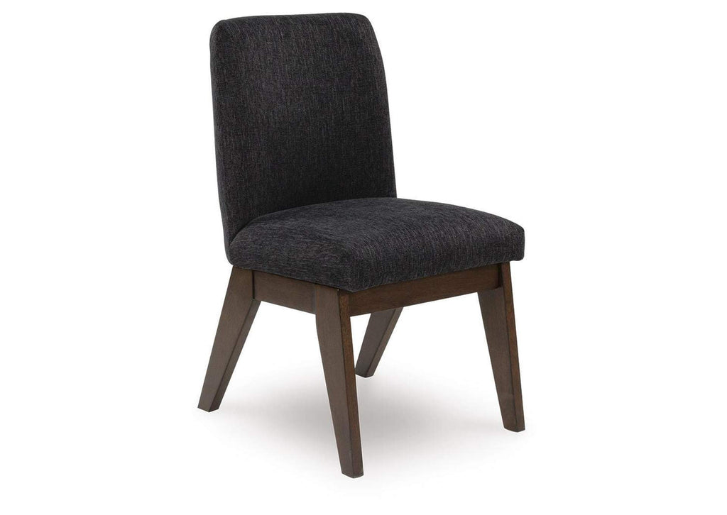Kendamor Extendable Dining Table and 8 Chairs angled view