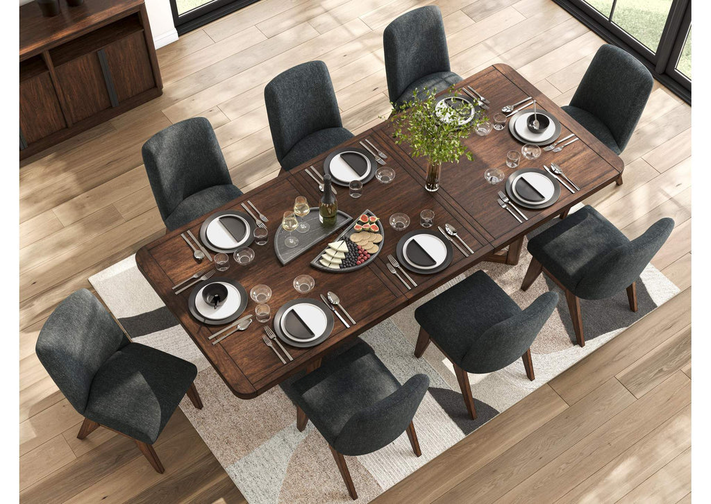 Kendamor Extendable Dining Table and 8 Chairs