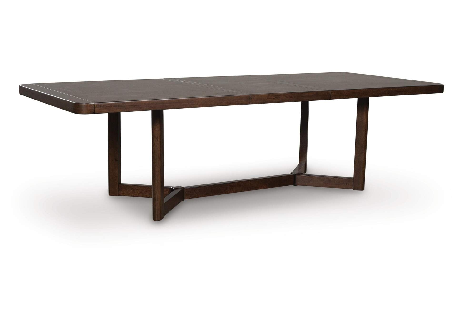 Kendamor Extendable Dining Table and 4 Chairs angled view