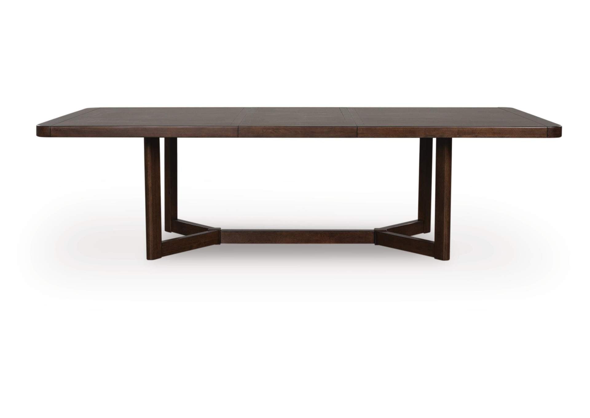 Kendamor Extendable Dining Table and 6 Chairs front view