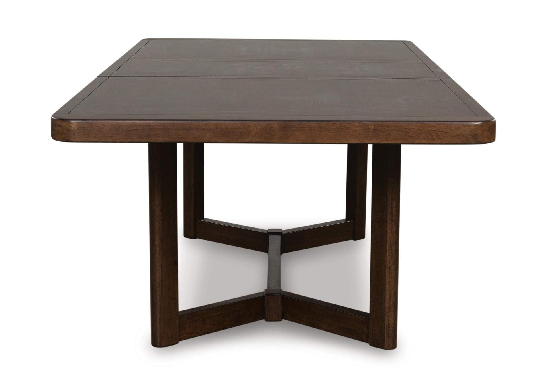 Kendamor Extendable Dining Table and 8 Chairs side view