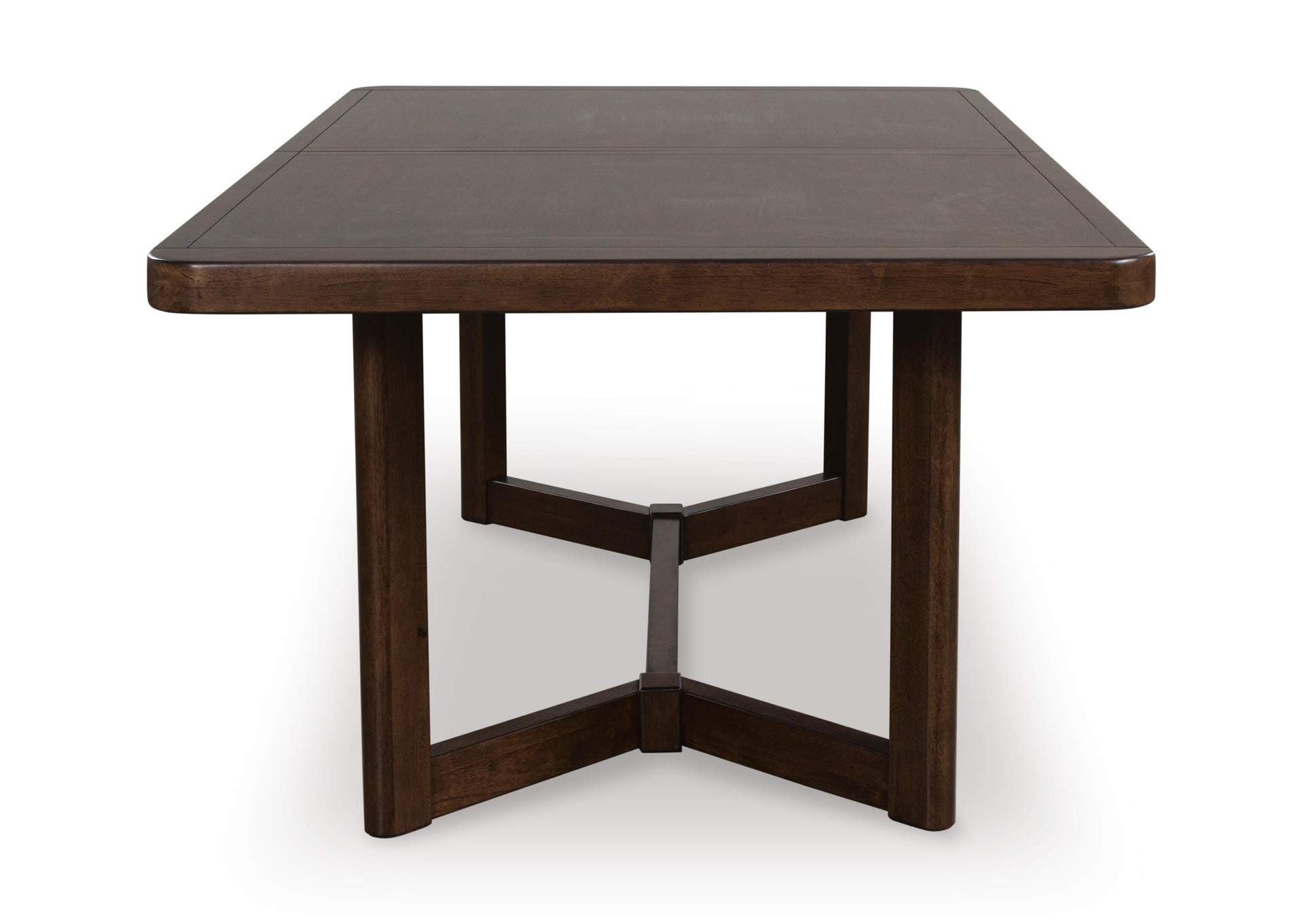 Kendamor Extendable Dining Table and 8 Chairs side view