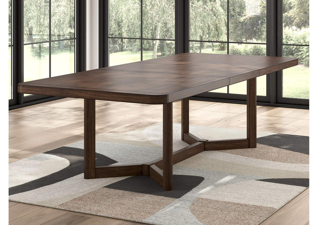Kendamor Extendable Dining Table and 4 Chairs
