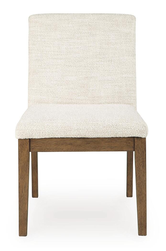 Marxmore Dining Chair in Beige/Brown, front view
