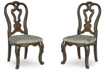 Maylee Dining Chair in Dark Brown