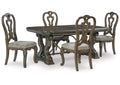 Maylee Dining Table and 4 Chairs