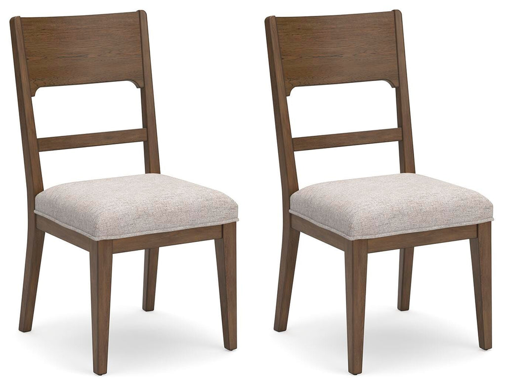 Cabalynn Dining Chair in Oatmeal/Light Brown, alternate view 2