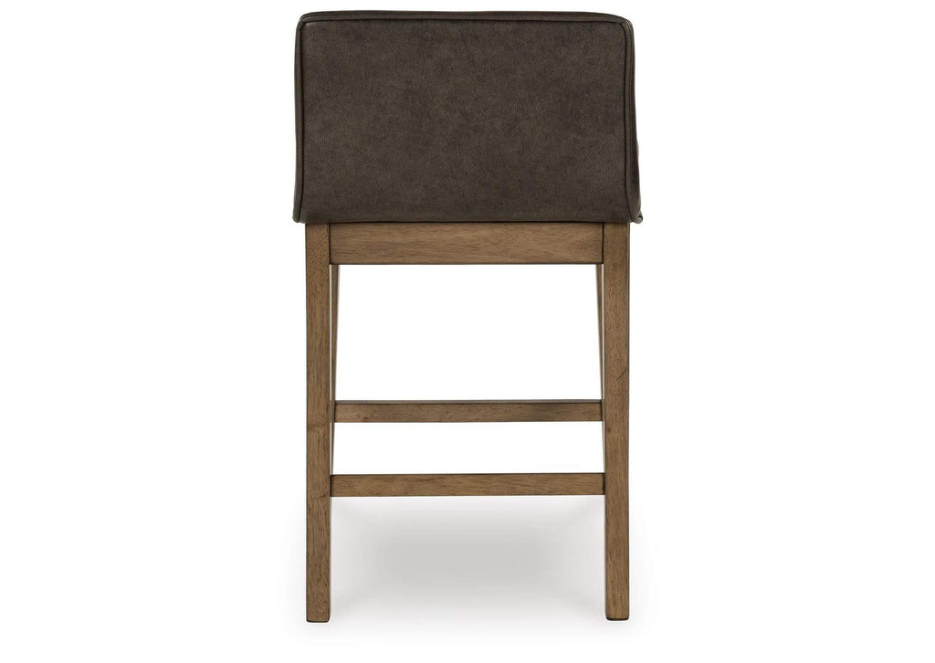 Cabalynn Counter Height Dining Table and 4 Barstools with Storage