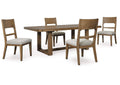 Cabalynn Extendable Dining Table and 4 Chairs