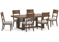 Cabalynn Extendable Dining Table and 6 Chairs