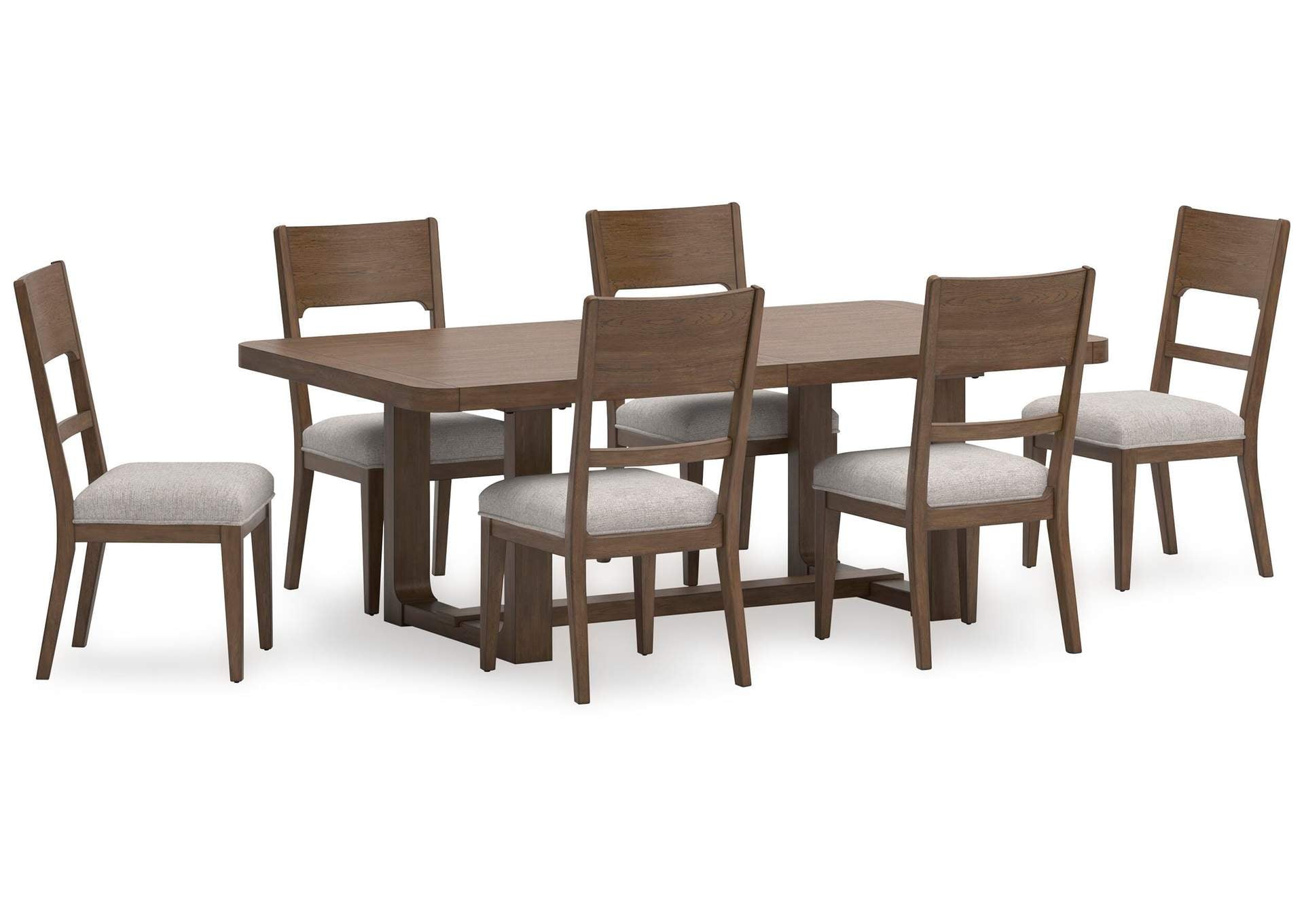 Cabalynn Extendable Dining Table and 6 Chairs