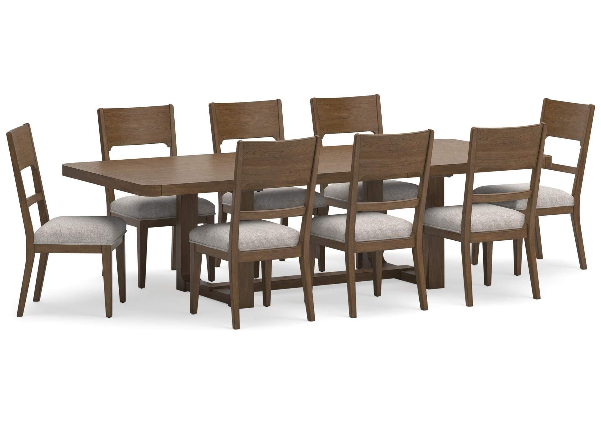 Cabalynn Extendable Dining Table and 8 Chairs