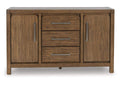 Cabalynn Counter Height Dining Table and 6 Barstools with Storage