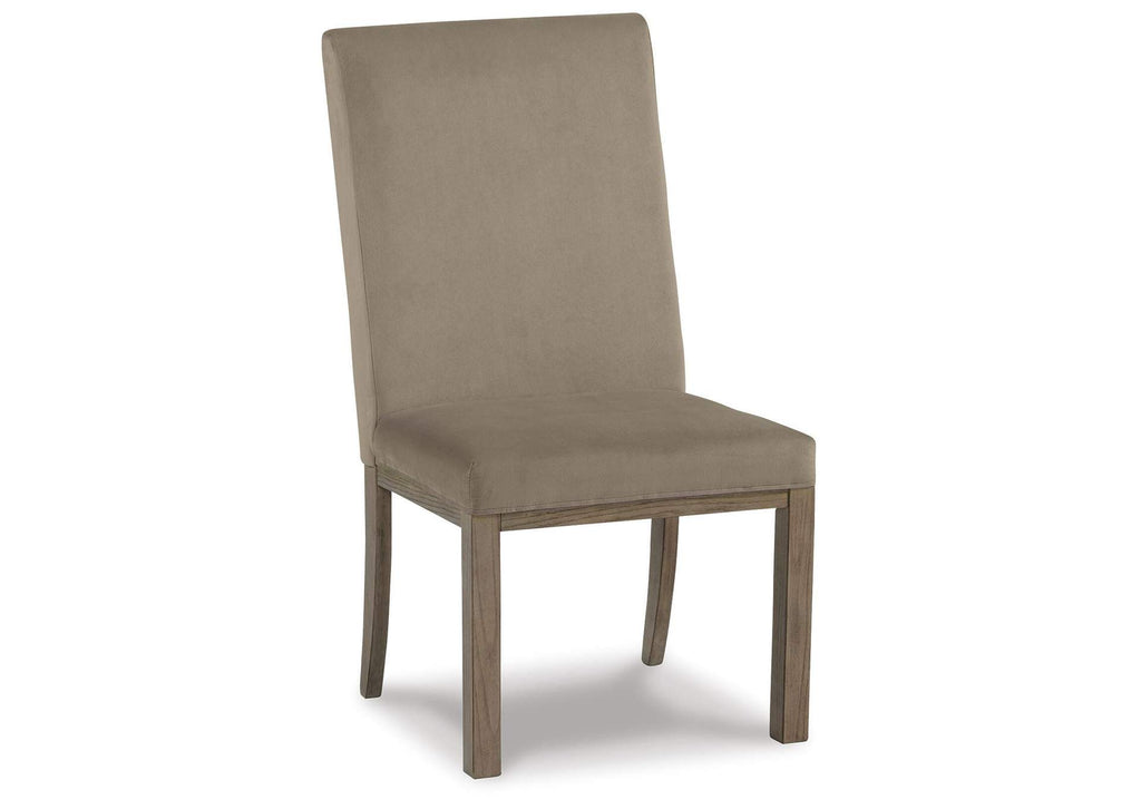 Chrestner Dining Table and 4 Chairs angled view