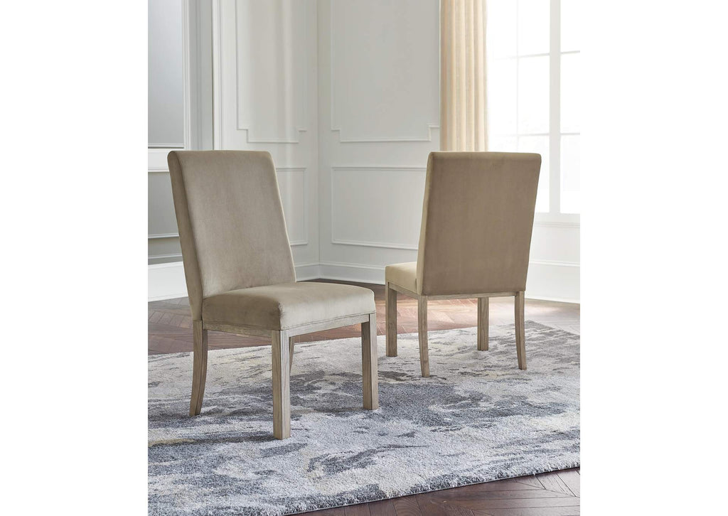 Chrestner Dining Table and 4 Chairs