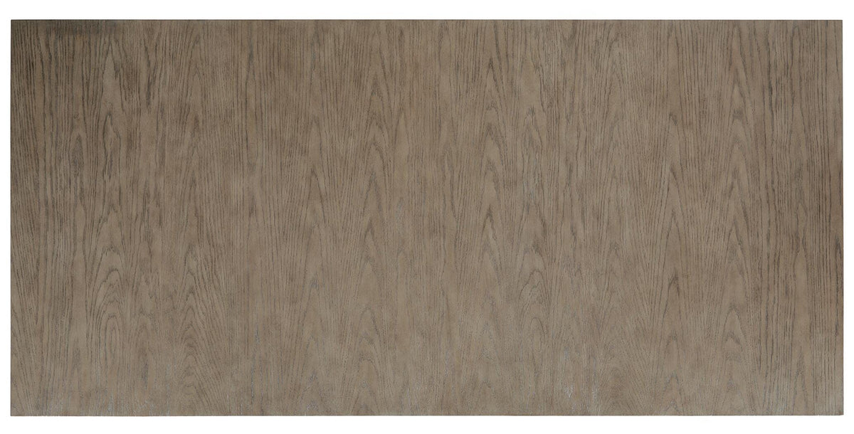Chrestner Dining Table in Gray, top view