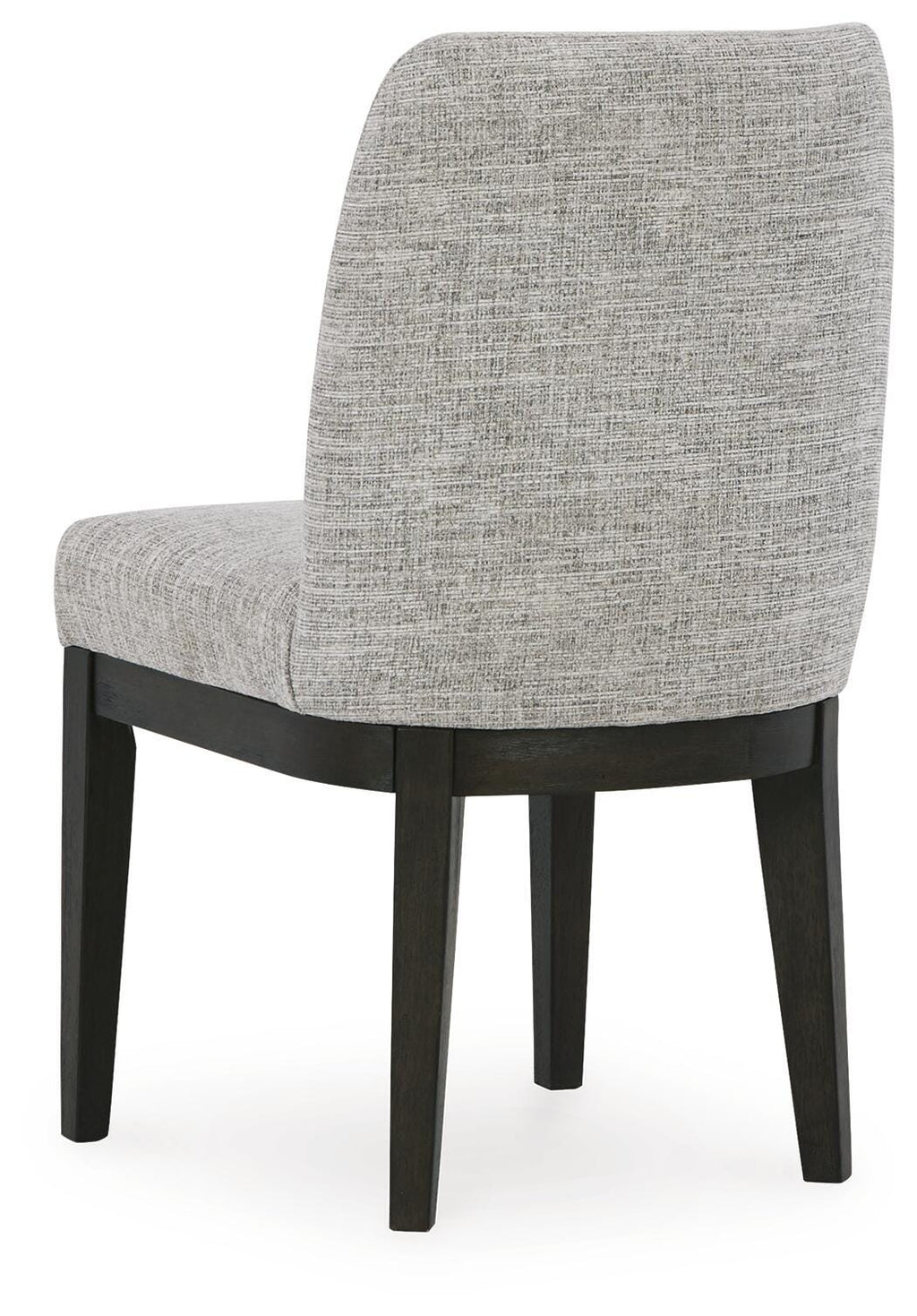 Burkhaus Dining Chair in Beige/Dark Brown, back view