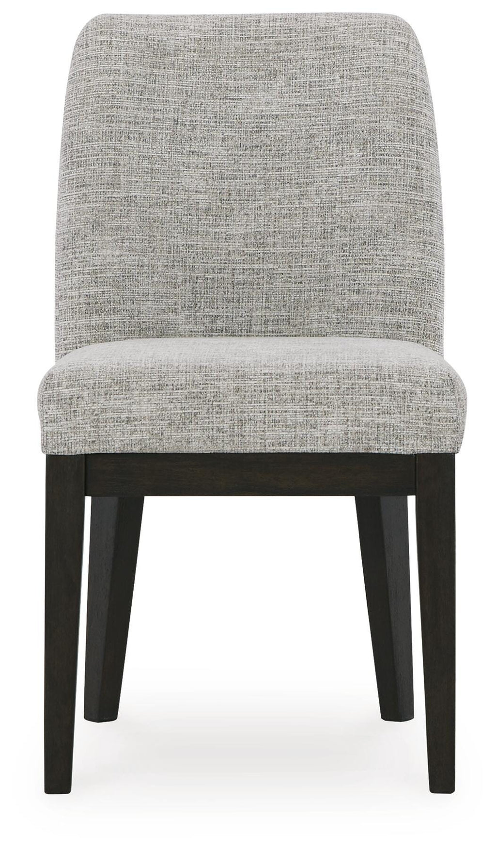 Burkhaus Dining Chair in Beige/Dark Brown, front view