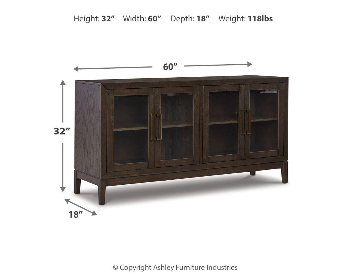 Burkhaus Dining Server in Dark Brown, alternate view 8