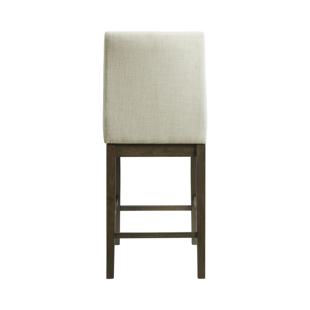Dapper Counter Side Chair (Walnut Finish) (Two Per Carton)
