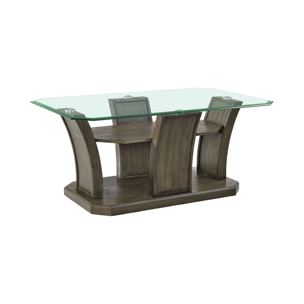 Dapper Rectangular Coffee Table Grey