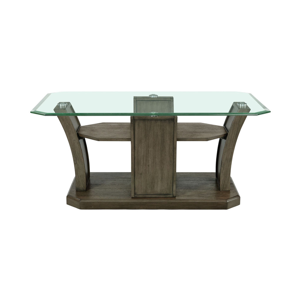 Dapper Rectangular Coffee Table Grey