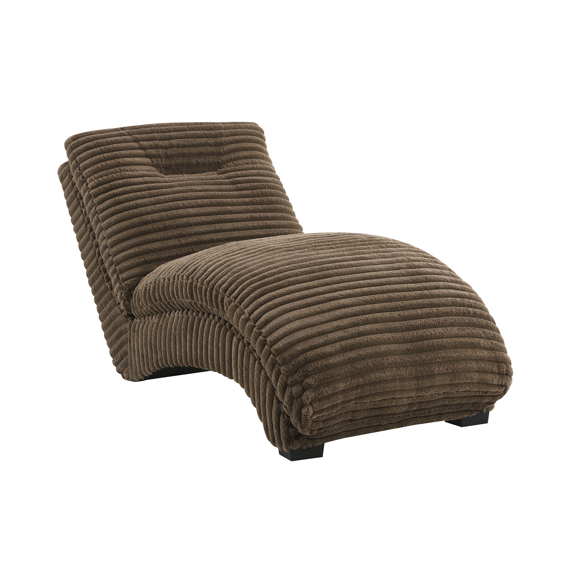 Dominick Ii Chaise In Masis Cocoa