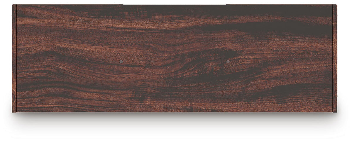 Glosmount Nine Cube Organizer in Cherry/Light Brown, top view