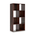 Glosmount Eight Cube Organizer in Cherry/Light Brown, angle view