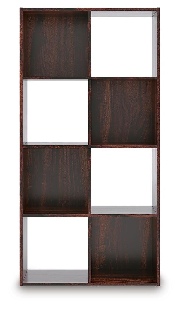 Glosmount Eight Cube Organizer in Cherry/Light Brown, front view