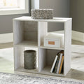 Paxberry Four Cube Organizer in Whitewash