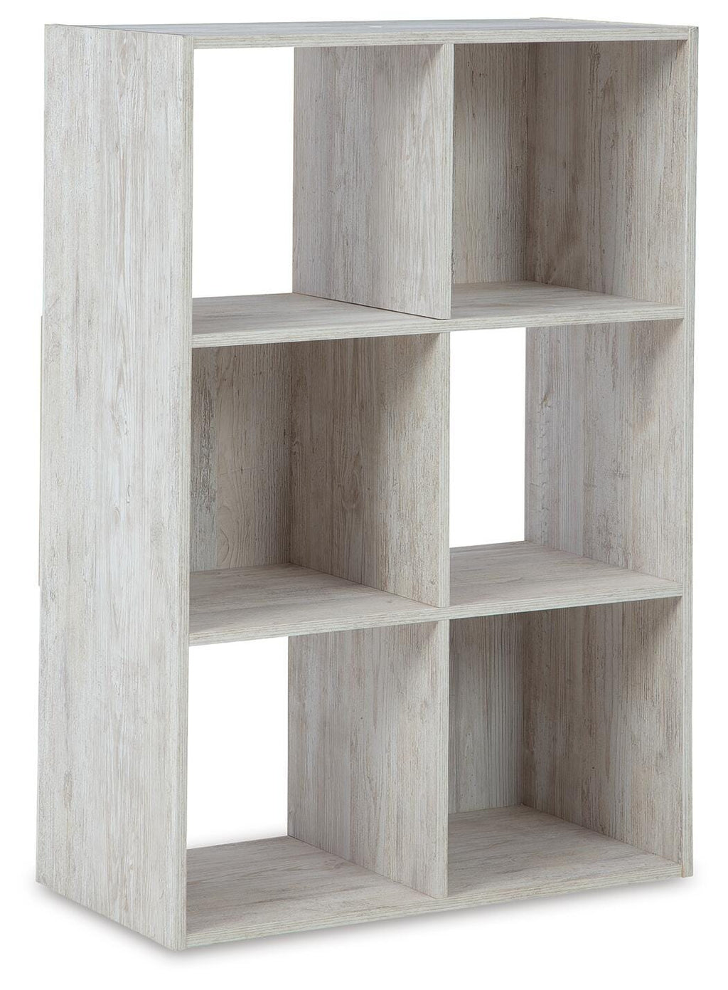 Paxberry Six Cube Organizer in Whitewash, alternate view 2