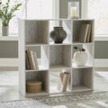Paxberry Nine Cube Organizer in Whitewash