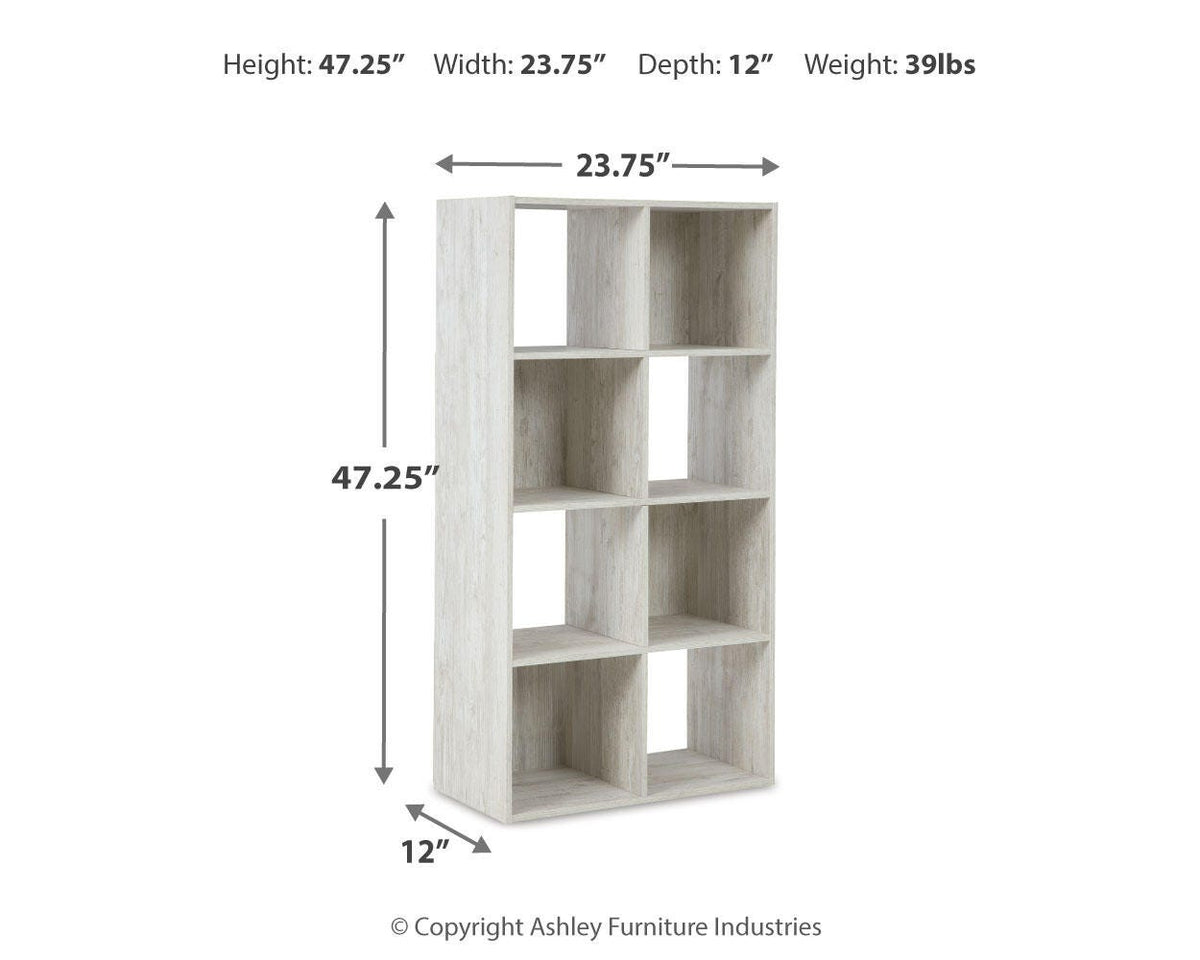 Paxberry Eight Cube Organizer in Whitewash, alternate view 4