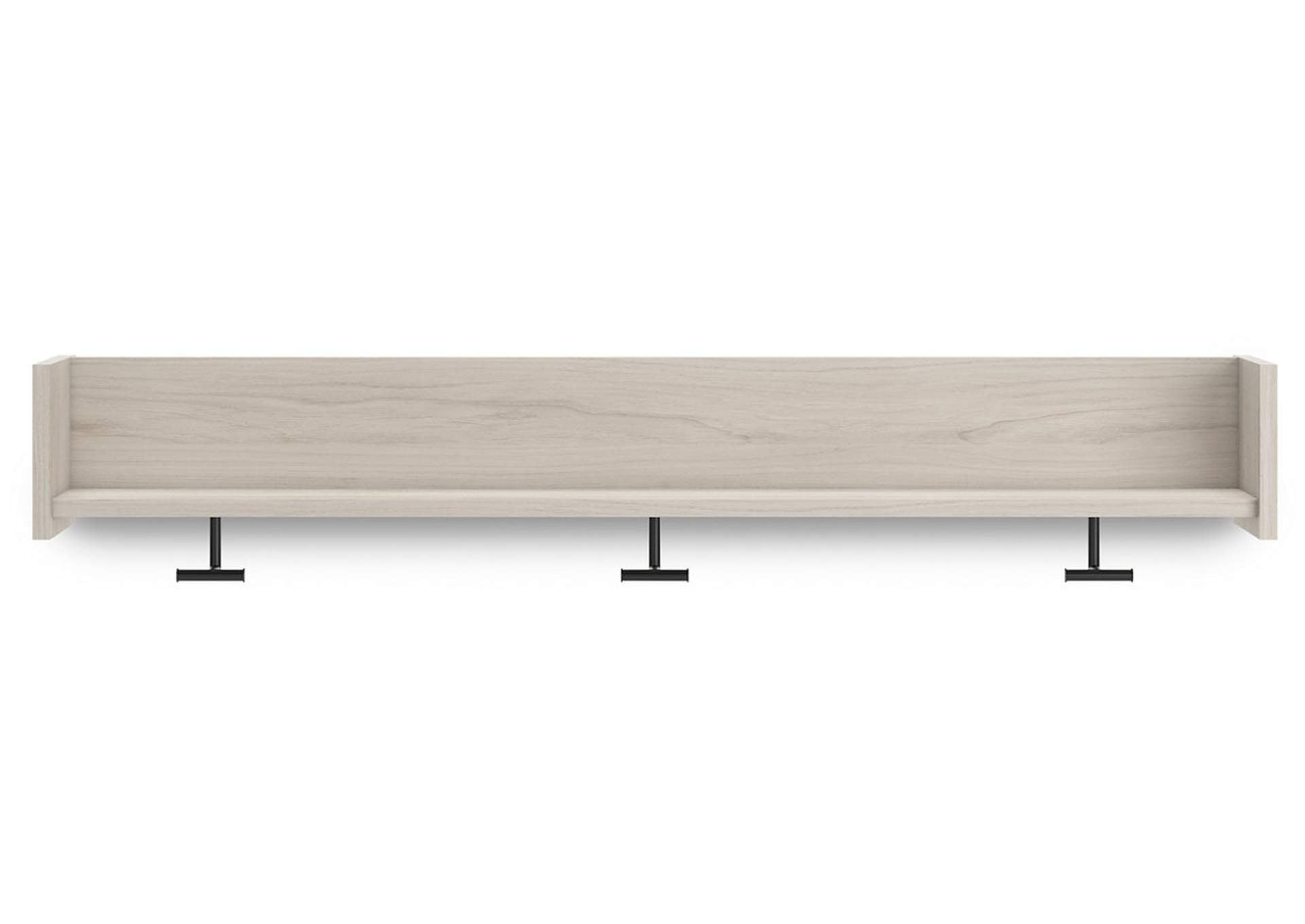 Socalle Wall Mounted Coat Rack with Shelf