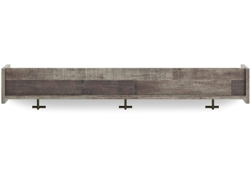 Neilsville Wall Mounted Coat Rack with Shelf