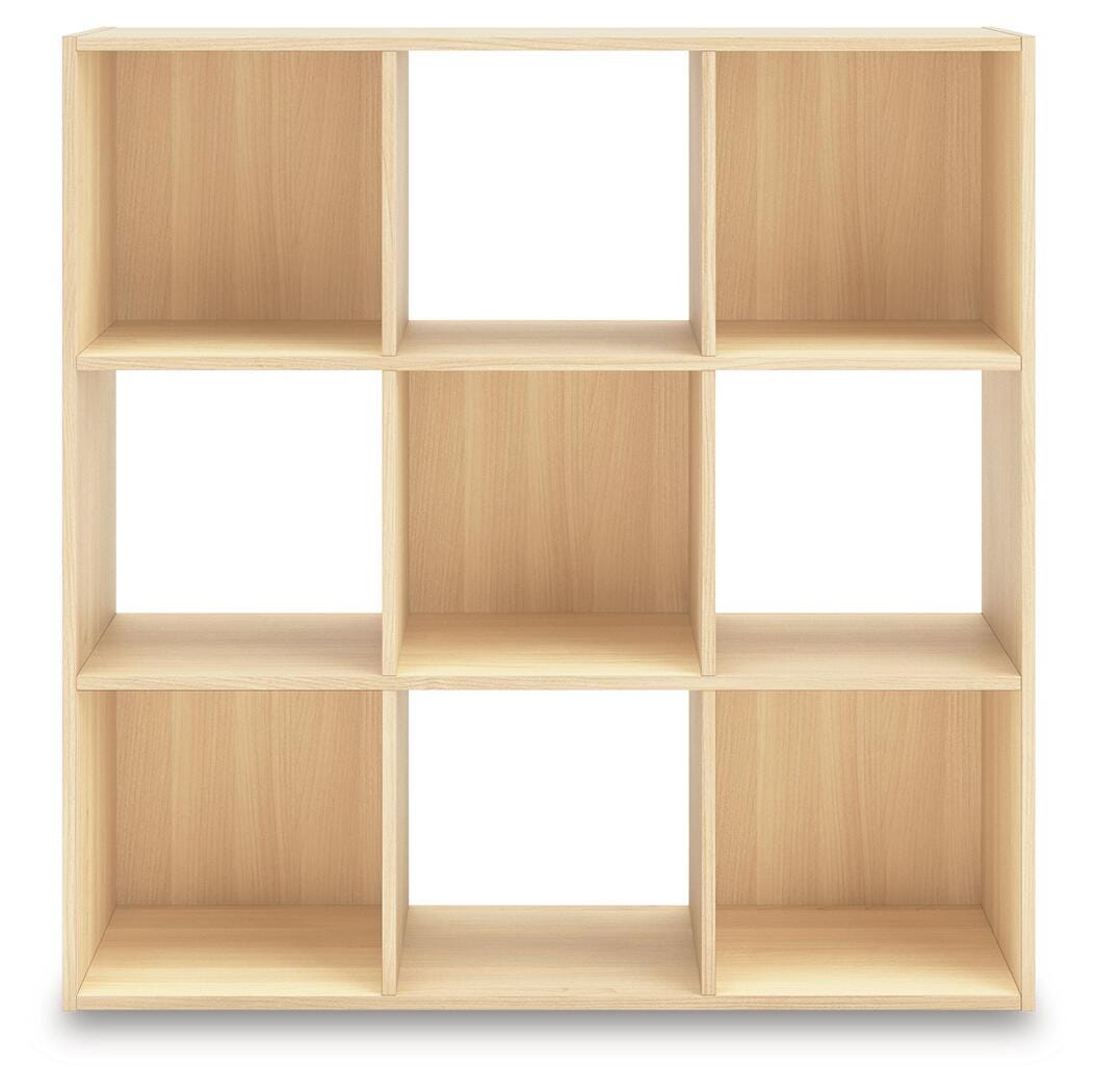 Piperton Nine Cube Organizer in Tan, front view