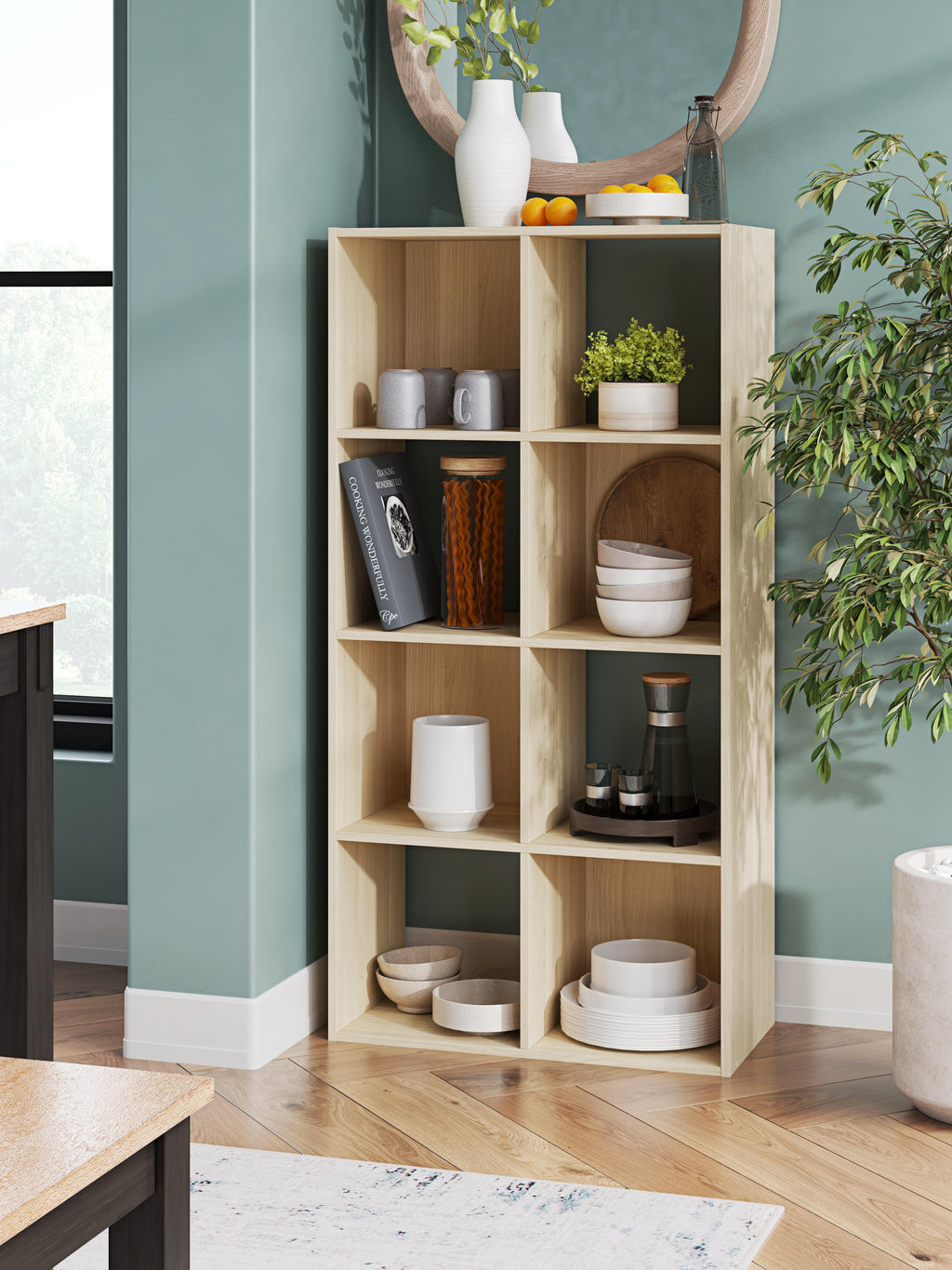 Piperton Eight Cube Organizer in Tan, alternate view 3