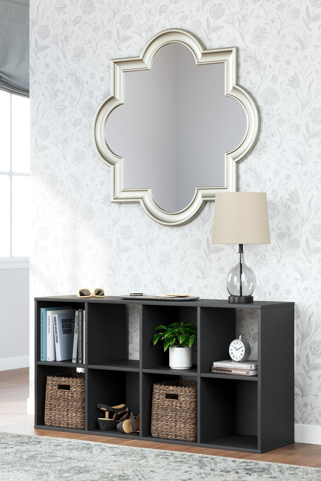 Langdrew Eight Cube Organizer in Black, alternate view 3