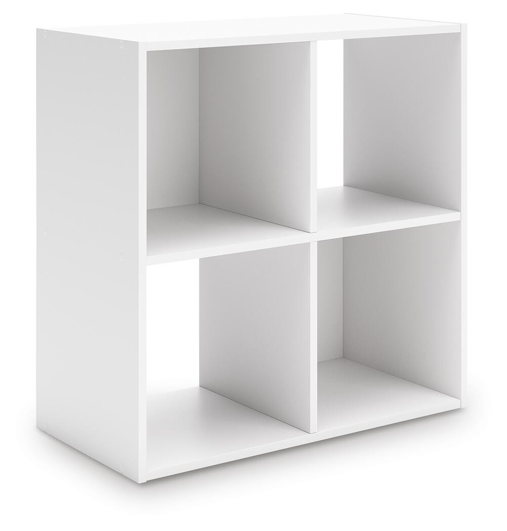 Onita Four Cube Organizer in White, angle view