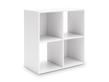 Onita Four Cube Organizer in White, angle view