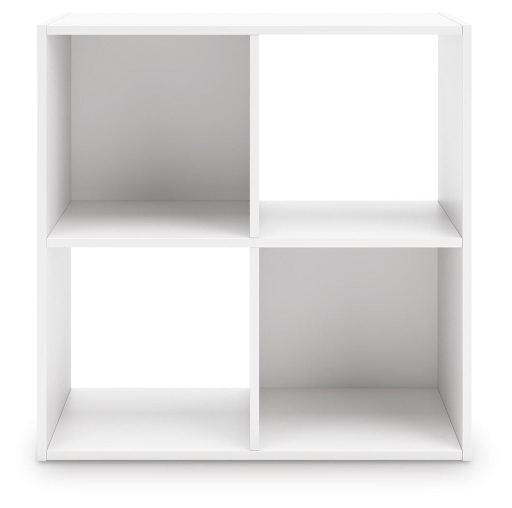 Onita Four Cube Organizer in White, front view