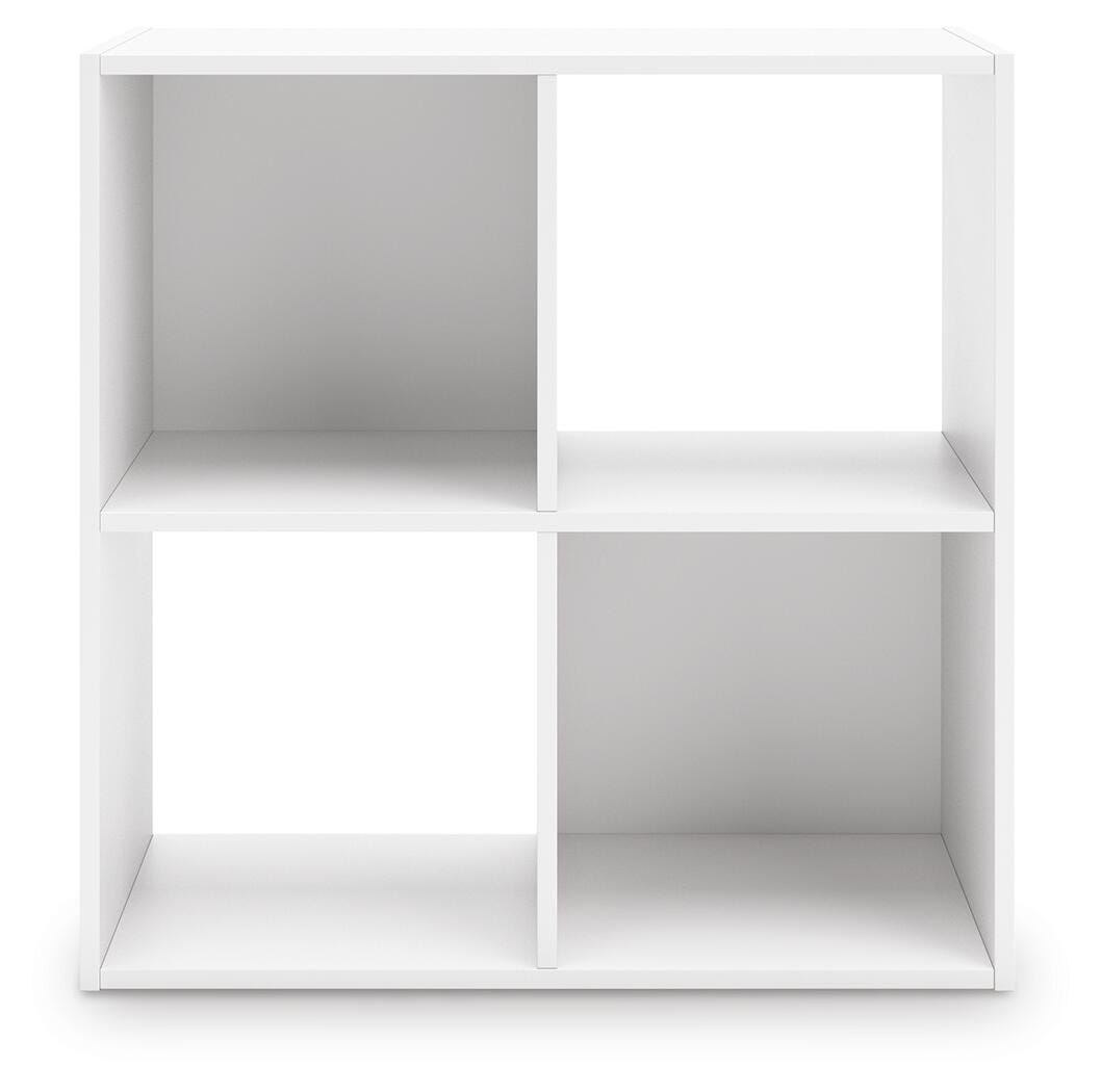 Onita Four Cube Organizer in White, front view