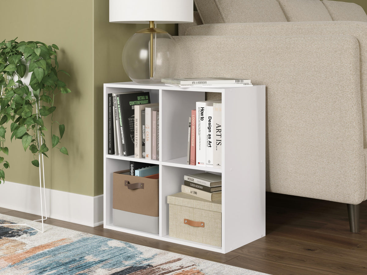Onita Four Cube Organizer in White, alternate view 3